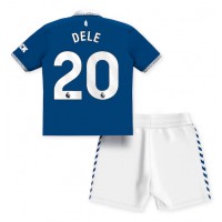 Everton Dele Alli #20 Heimtrikotsatz Kinder 2023-24 Kurzarm (+ Kurze Hosen)